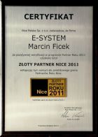 Certyfikat nice partner 2011